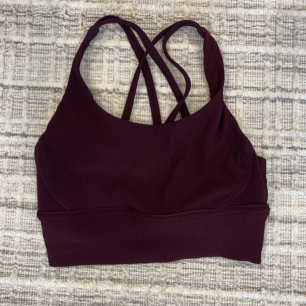 Ribbed size 4 lulu bra